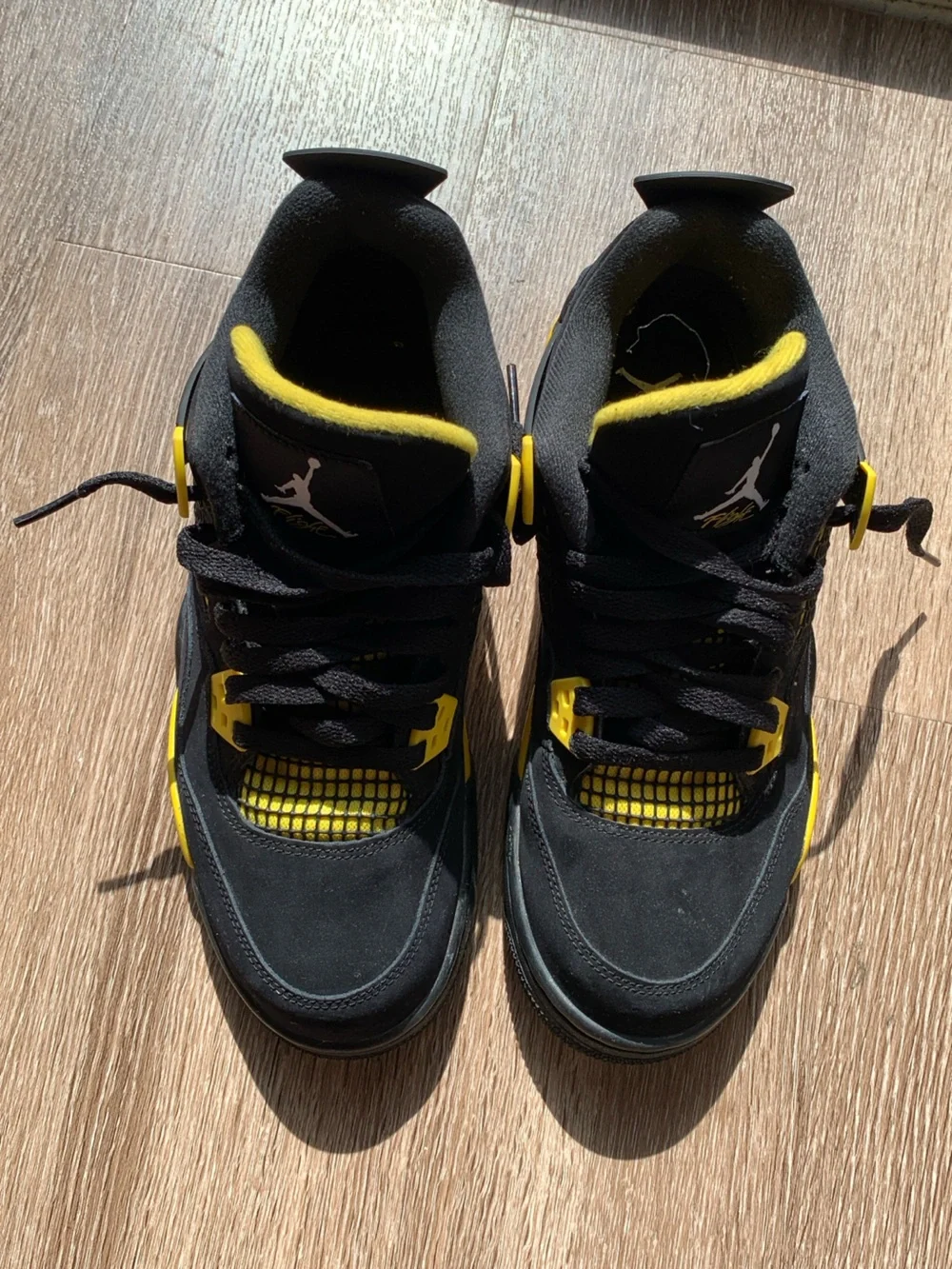 ‘Thunder’ Jordan 4’s